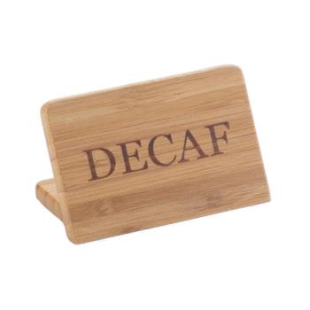 CLM6062 - Cal-Mil - 606-2 - Bamboo Decaf Sign Product Image