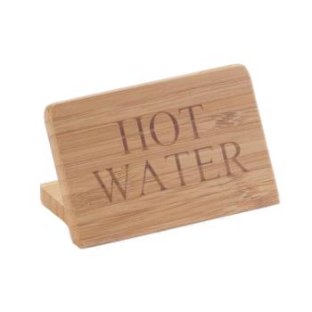 CLM6063 - Cal-Mil - 606-3 - Bamboo Hot Water Sign Product Image