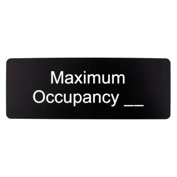 16104 - Franklin - 16104 - Maximum Occupancy Sign Product Image