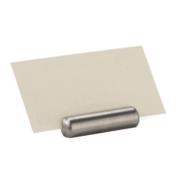 TAB795 - Tablecraft - 795 - Stainless Steel Bullet Card Holder Product Image
