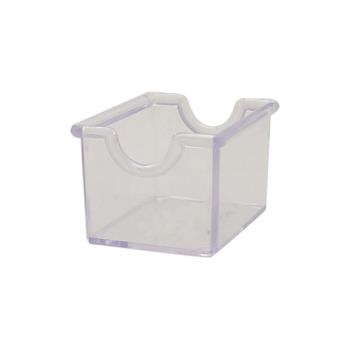 85727 - Winco - PPH-1C - Clear Plastic Sugar Packet Holder Product Image