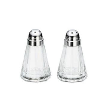 TAB80SP2 - Tablecraft - 80S&P-2 - 1 1/2 oz Paneled Salt and Pepper Shaker Product Image