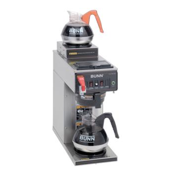 BUN129500211 - Bunn - CWTF15-2 - 3.8 Gal Per Hour Automatic Coffee Brewer w/ 2 Warmers Product Image