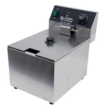 NEMGS1611 - Global Solutions - GS1611 - 16 lb Electric Countertop Fryer Product Image