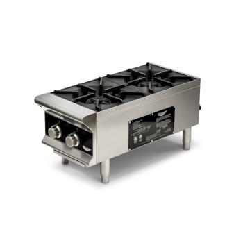 13292 - Vollrath - HPG2-12 - 12 in 2 Burner Countertop Gas Hot Plate Product Image