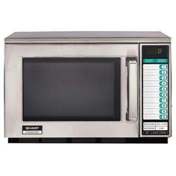 Sharp Electronics – R-22GTF – 1200 Watt Commercial Microwave Oven