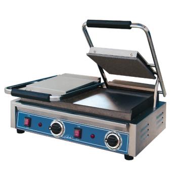GLOGSGDUE10 - Globe - GSGDUE10 - Double Bistro Panini Grill with Smooth Plates Product Image