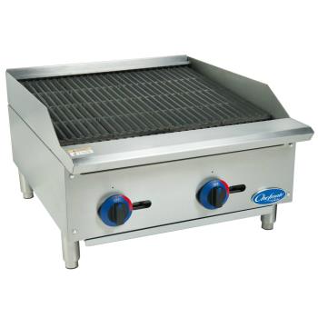 GLOC24CBSR - Globe - C24CB-SR - 24 in Chefmate™ Gas Charbroiler Product Image