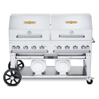 CROCVCCB60RDP - Crown Verity - CV-CCB-60RDP - 58 in X 21 in Outdoor Propane Club Grill Product Image