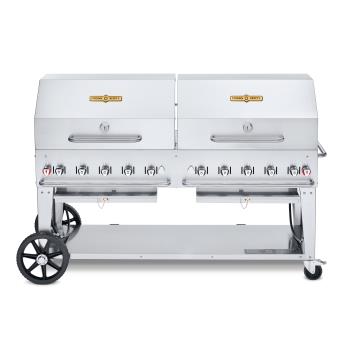 CROCVMCB72RDPNG - Crown Verity - CV-MCB-72RDP-NG - 70 in X 21 in Outdoor Natural Gas Charbroiler Product Image