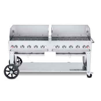 CROCVMCB72WGPNG - Crown Verity - CV-MCB-72WGP-NG - 70 in X 21 in Outdoor Natural Gas Charbroiler Product Image