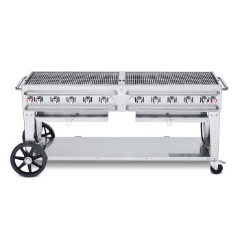 CRORCB72 - Crown Verity - CV-RCB-72 - 72 in Double Inlet Outdoor Charbroiler Product Image