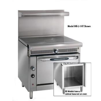 IMPIHR1FTXB - Imperial - IHR-1FT-XB - 36 in French Top Diamond Series Gas Range w/ Cabinet Base Product Image