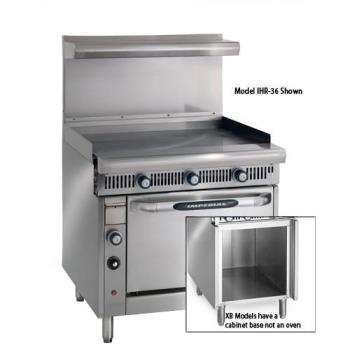 IMPIHRGT36XB - Imperial - IHR-GT36-XB - 36 in Diamond Series Gas Range w/ Griddle and Cabinet Base Product Image