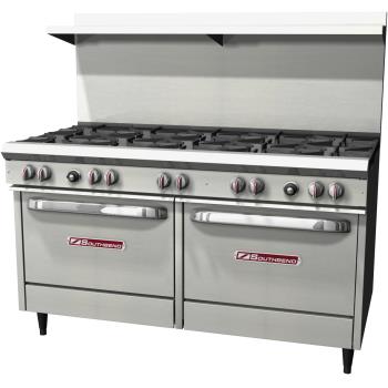 SOUS60DD - Southbend - S60DD - 60 in 10-Burner 300 Series Gas Range w/ Standard Ovens Product Image