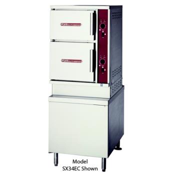 SOUECX2S36 - Crown Steam - ECX-2-36 - 36 in 6 Pan Convection Steamer with  Electric Boiler Product Image
