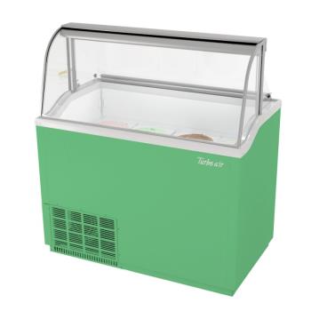 TURTIDC47GN - Turbo Air - TIDC-47G-N - 47 in Green Ice Cream Dipping Cabinet Product Image