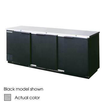 BEVBB94HC1S - Beverage Air - BB94HC-1-S - 95 in S/S Solid Door Back Bar Cooler Product Image