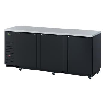 TURTBB4SBDN - Turbo Air - TBB-4SBD-N - 90 in Super Deluxe Solid Door Back Bar Cooler Product Image