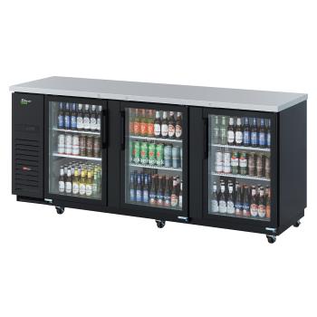TURTBB4SGDN - Turbo Air - TBB-4SGD-N - 90 in Super Deluxe Glass Door Back Bar Cooler Product Image