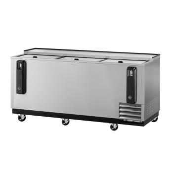 TURTBC80SDN - Turbo Air - TBC-80SD-N - 80 in Stainless Steel Super Deluxe Bottle Cooler Product Image
