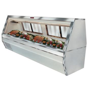 HWDSCCFS356 - Howard McCray - SC-CFS35-6-LED - 71 in White Double Duty Fish/Poultry Case Product Image