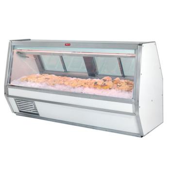 HWDSCCFS40E4 - Howard McCray - SC-CFS40E-4-LED - 52 1/2 in x 53 in White Fish/Poultry Case Product Image
