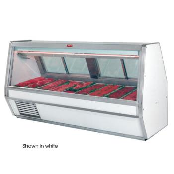 HWDSCCMS40E6B - Howard McCray - SC-CMS40E-6-BE-LED - 76 1/2 in x 53 in Black Red Meat Case Product Image