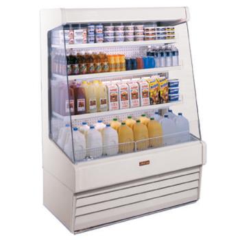 HWDSCOD30E3LS - Howard McCray - SC-OD30E-3-LED - 39 in x 72 in White Dairy Merchandiser Product Image