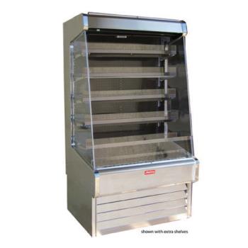 HWDSCOD30E6LLSS - Howard McCray - SC-OD30E-6L-S-LED - 75 in x 60 in Stainless Steel Dairy Merchandiser Product Image