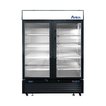 12733 - Atosa - MCF8723GR - 2 Door Refrigerator Merchandiser Product Image