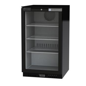 BEVCT96HC1B - Beverage Air - CT96HC-1-B - 5.9 cu/ft Black Refrigerated Countertop Merchandiser Product Image