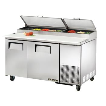 TRUTPPAT60 - True - TPP-AT-60-HC - 60 in 2-Door Pizza Prep Table Product Image