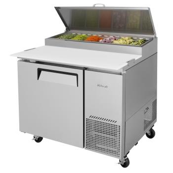 TURTPR44SDN - Turbo Air - TPR-44SD-N - 44 in 1 Door Super Deluxe Pizza Prep Table Product Image