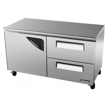 TURTUR60SDD2N - Turbo Air - TUR-60SD-D2-N - 60 in 2 Drawer Super Deluxe Undercounter Fridge Product Image