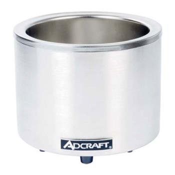 ADMFW1200WR - Adcraft - FW-1200WR - 7 Qt / 11 Qt Round Countertop Cooker/Warmer Product Image