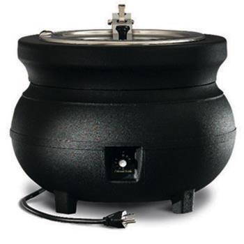 VOL72170 - Vollrath - 72170 - Colonial Kettles™ 7 Qt Round Soup Warmer Black Product Image
