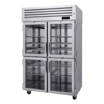 TURPRO504HG - Turbo Air - PRO-50-4H-G - 4 Glass 1/2-Door PRO Series Reach-In Heated Cabinet Product Image