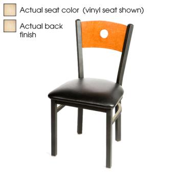 OAKSL2150BN - Oak Street - SL2150-B-N - Bullseye Natural Wood Back & Seat Chair Product Image