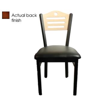 OAKSL2150SHWBLK - Oak Street - SL2150-SH-W-BLK - Shoreline  Back Chair w/Black Vinyl Seat Product Image