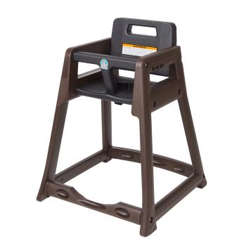 186334 - Koala - KB950-09-KD - Brown Diner High Chair Knocked Down Product Image