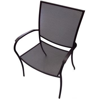 PLP20311000450 - Plantation Prestige - 2031100-0450 - Manhattan Steel Dining Chair Product Image