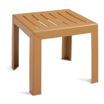 GFXCT052008 - Grosfillex - CT052008 - 16 in Square Teakwood Bahia Low Table Product Image