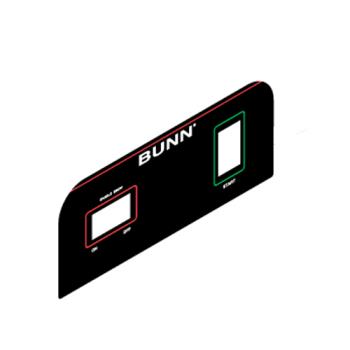 BUN365900000 - Bunn - 36590.0000 - Control Panel Decal Product Image