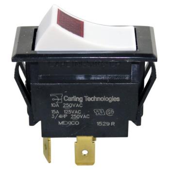 421207 - Mavrik - 421207 - DPST On/Off 4 Tab Lighted Rocker Switch Product Image