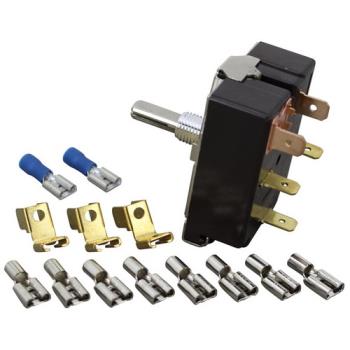 421119 - Mavrik - 421119 - Off/Low/Med/High 5 Tab Rotary Switch Product Image