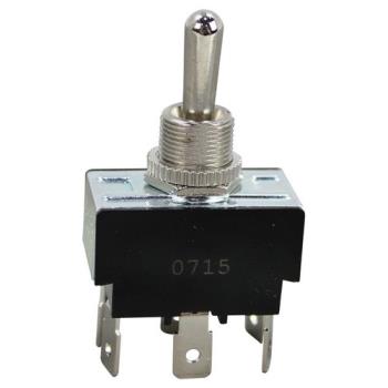 42145 - Mavrik - 421038 - DPDT On/Off/On 6 Tab Toggle Switch Fits 1/2 in Hole Product Image