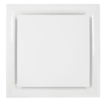 8018495 - American Louver - STR-PQ-10W - 10 in White Celing Diffuser Product Image