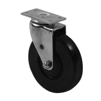 35130 - Vollrath - 21683-1 - Plate Mount Caster with 3 1/2 in Wheel Product Image