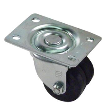 35411 - Mavrik - 35411 - Swivel Plate Caster With Dual 2 in Wheel Product Image
